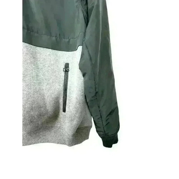 RVCA MENS SMALL CAMDEN FLEECE ANORAK HOODIE - Picture 4 of 7